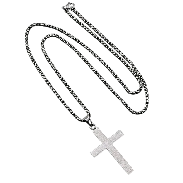 Крестик с цепочкой (Y02320)