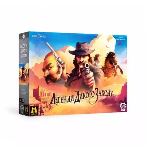 Настольная игра "Легенди Дикого Заходу"
