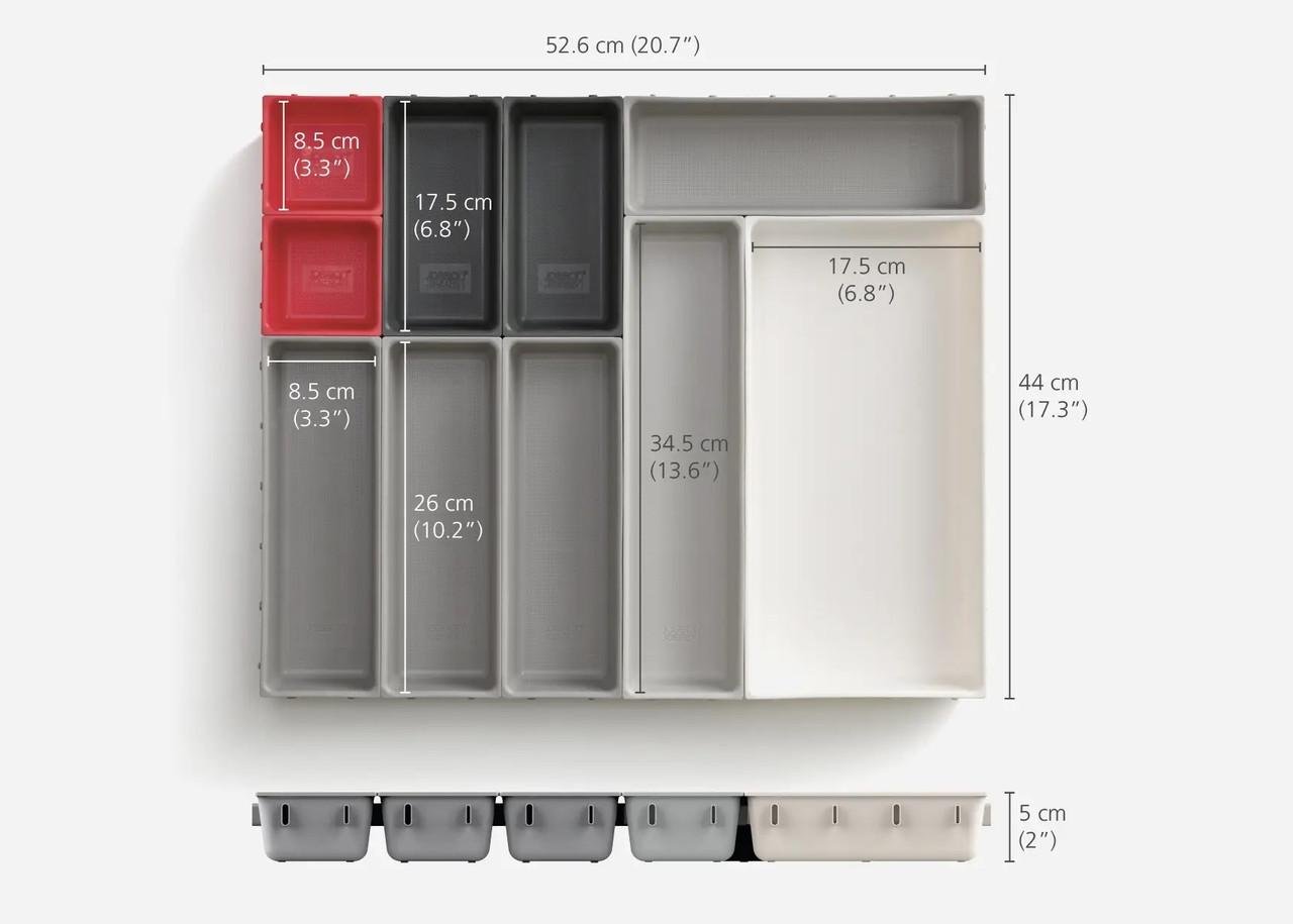 Органайзер для ящиков Joseph joseph DUO из 10 предметов (85191) - фото 3