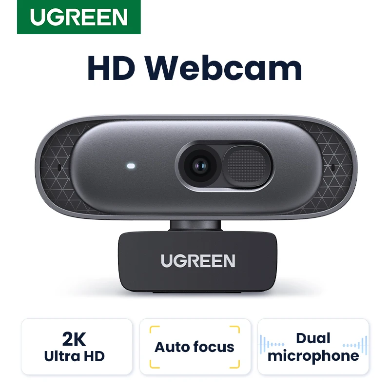 Веб-камера UGREEN CM778 USB HD Black (35626) - фото 2