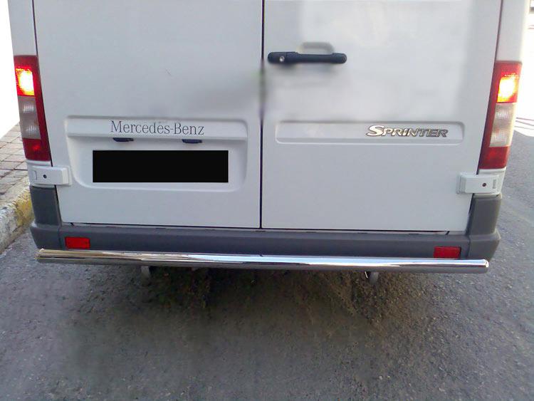 Задняя дуга AK002 CAN для Mercedes Sprinter W901/902/903/904/905 1995-2006 гг. нержавеющая сталь Хром