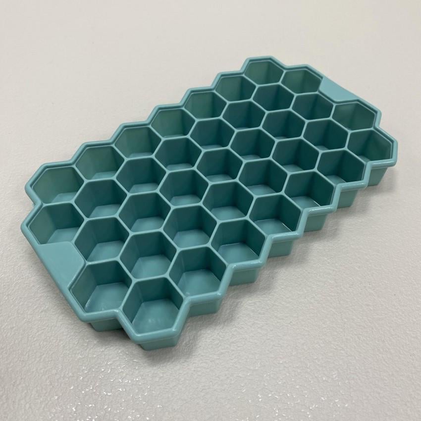 Форма силиконовая для льда Stenson MH-3017 Соты 20,6x12x2,3 см Бирюзовый (2136415614)