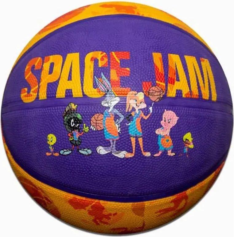 Баскетбольний м'яч Spalding SPACE JAM TUNE SQUAD р. 5 Різнокольоровий (84602Z) - фото 2 Баскетбольний м'яч Spalding SPACE JAM TUNE SQUAD р. 5 Різнокольоровий (84602Z) - фото 2