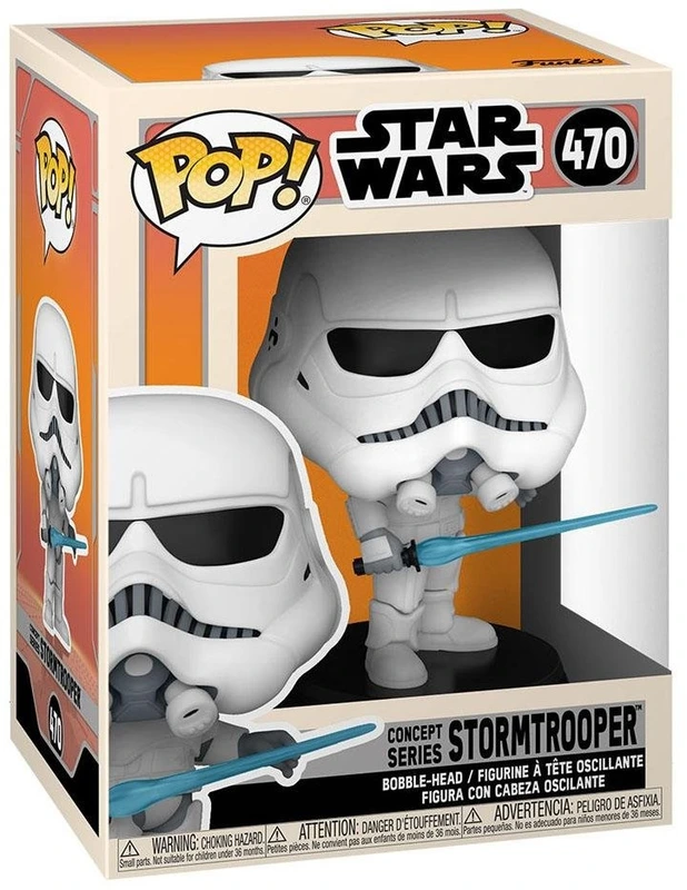 Ігрова фігурка Штурмовик Funko POP Star Wars Concept Series 470 Stormtrooper (18705)