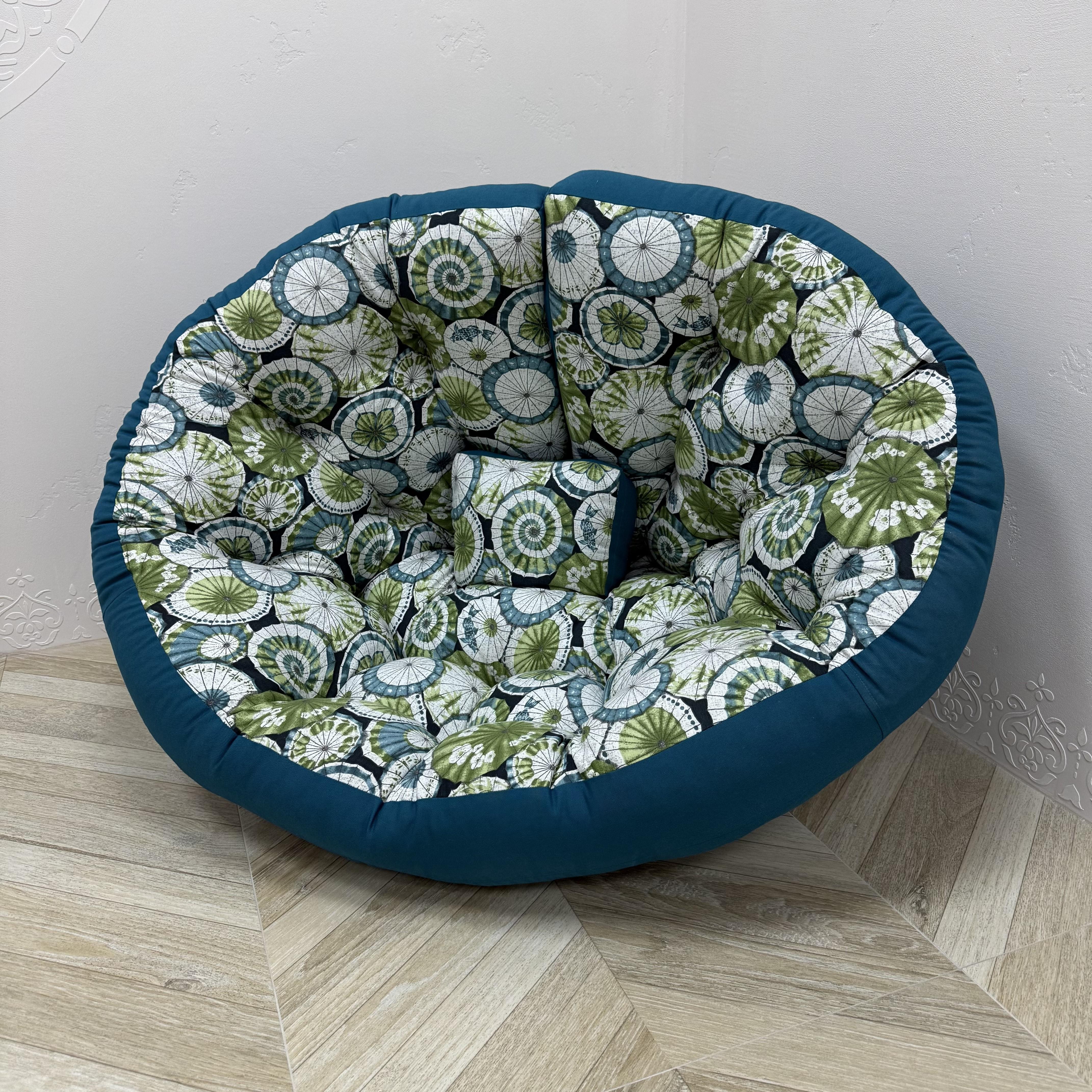 Безкаркасне крісло-матрац трансформер Comfort Home Umbrella панама 160х80 см