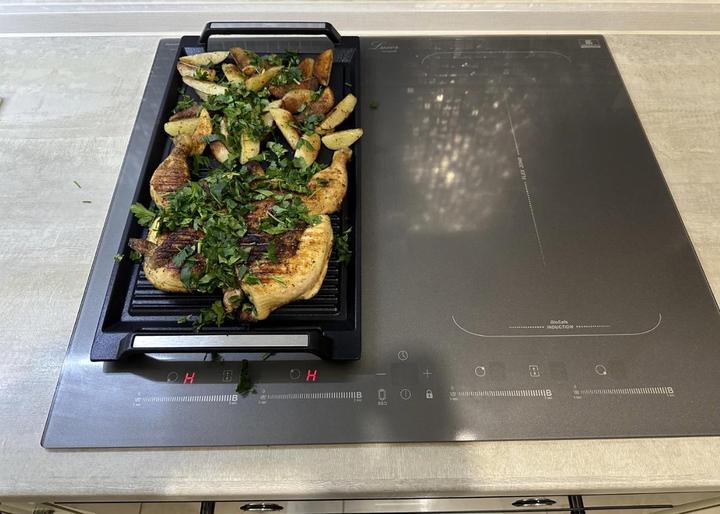 Варильна панель індукційна Luxor RI 622 Individual BBQ Silver (26465399) - фото 6