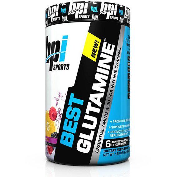 Глютамин для спорта BPI Sports Best Glutamine 400 г 50 порций Berry Citrus