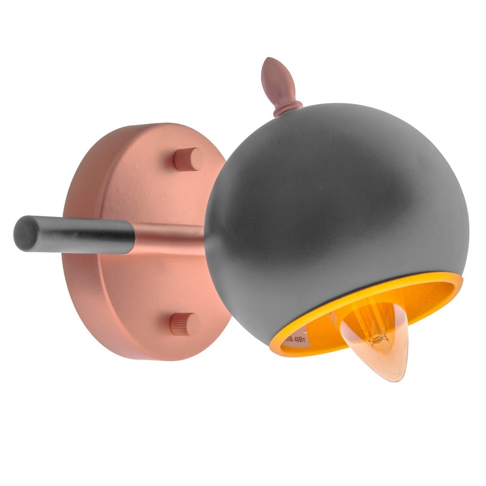 Бра Brille BL-477W/1 E14 BK (26-675)