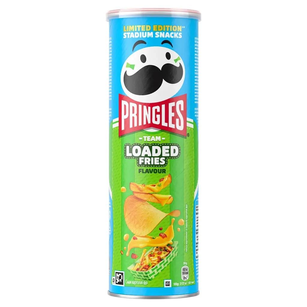 Чипсы Pringles Team Loaded Fries 165 г Чипсы Pringles Team Loaded Fries 165 г
