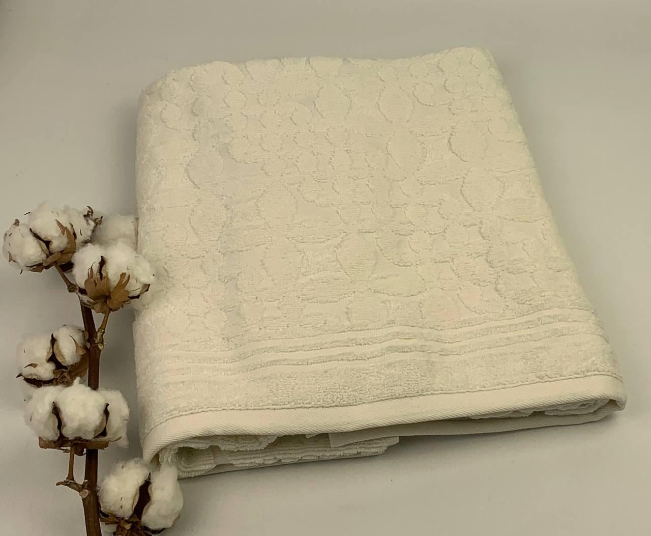 Рушник Philippus Prime Plus A440 Hector 70х140 см Молочний (CN34867)