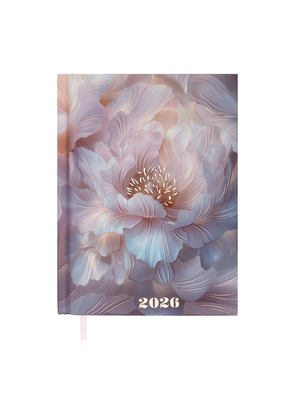 Ежедневник Buromax 2026 NOVEL А5 датированный Пудровый (BM.2103-57)