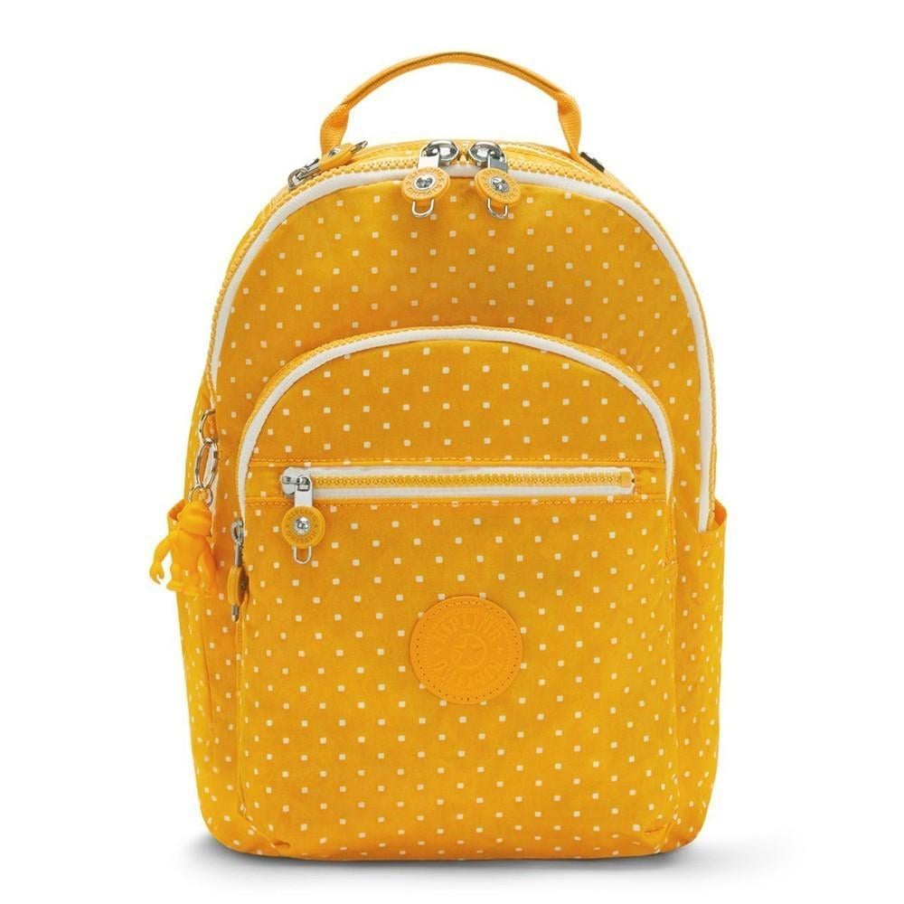 Рюкзак Kipling Basic Soft Dot 14 л Yellow (KI5611_M67)