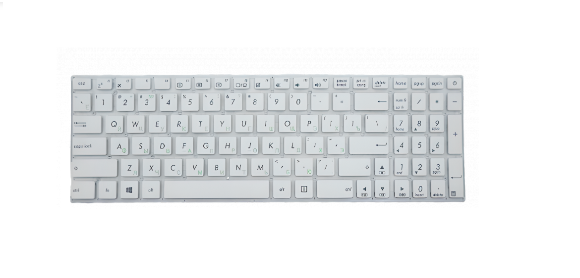 Клавиатура для ноутбука Asus R540 R540NA матовая (0KNB0-610TRU00)