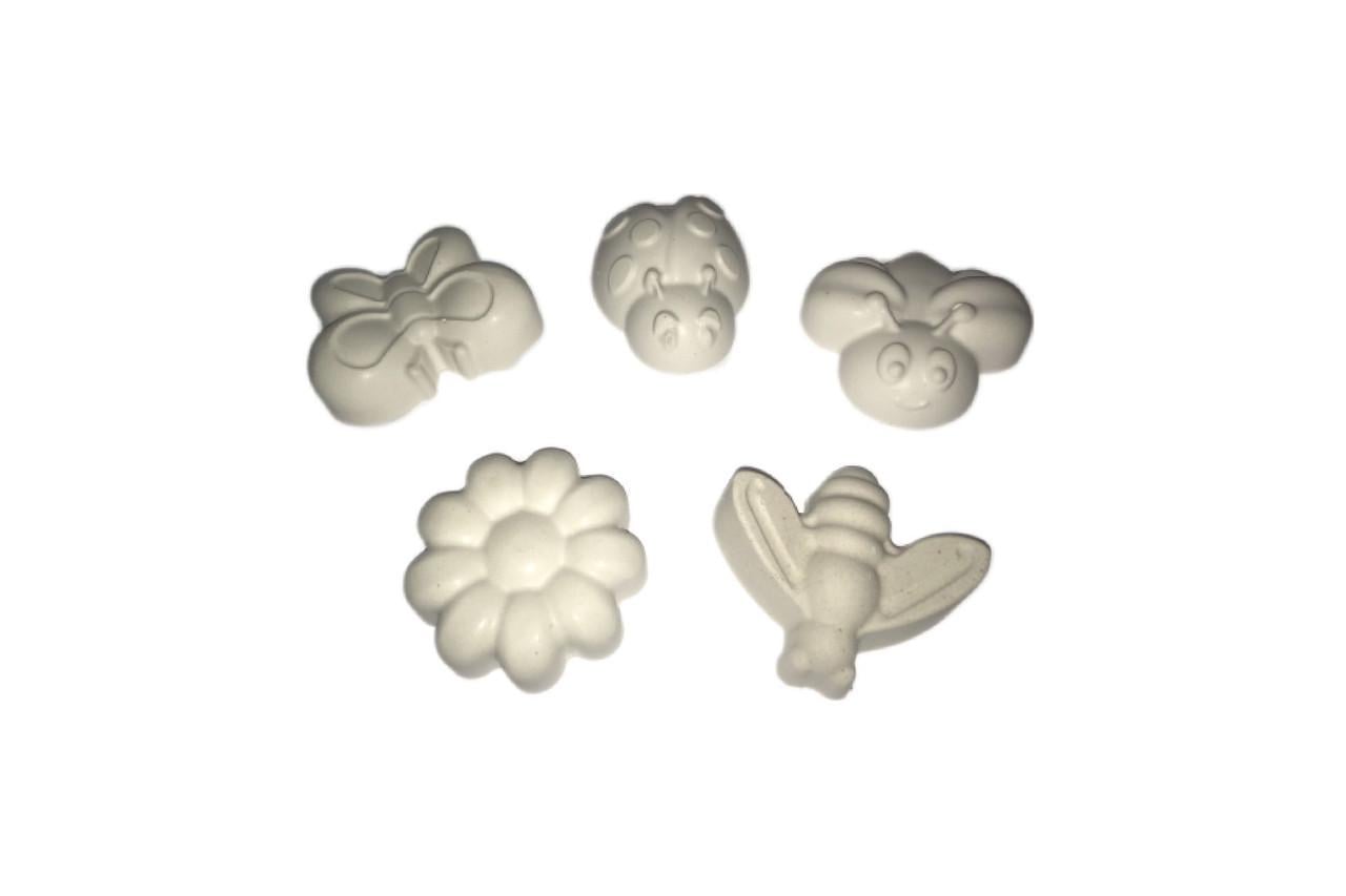 Фігурки для розмальовки 3D PandClub Жива природа 5 шт. (NM100)
