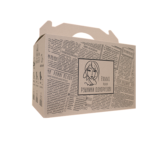Рушники в коробці Panni Mlada з спанлейса сітка 40х70 см 100 шт. (2538725907)
