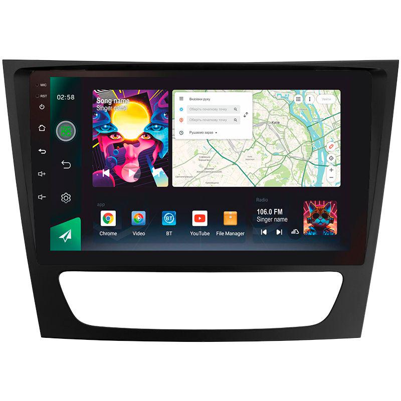 Магнітола штатна Sigma Pro 9464 4/64 GB для Mercedes Benz E-Class S211 W211 CLS-Class C219 2002-2010 р. 9" (AR-78758)