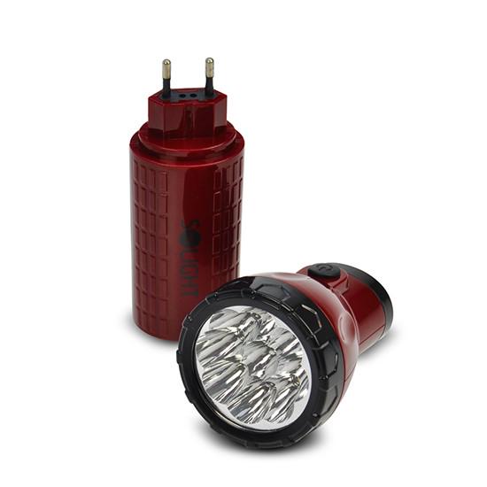 Ручной фонарь аккумуляторный LightProm WN10 Solight LED flash light (LP-8562) - фото 5