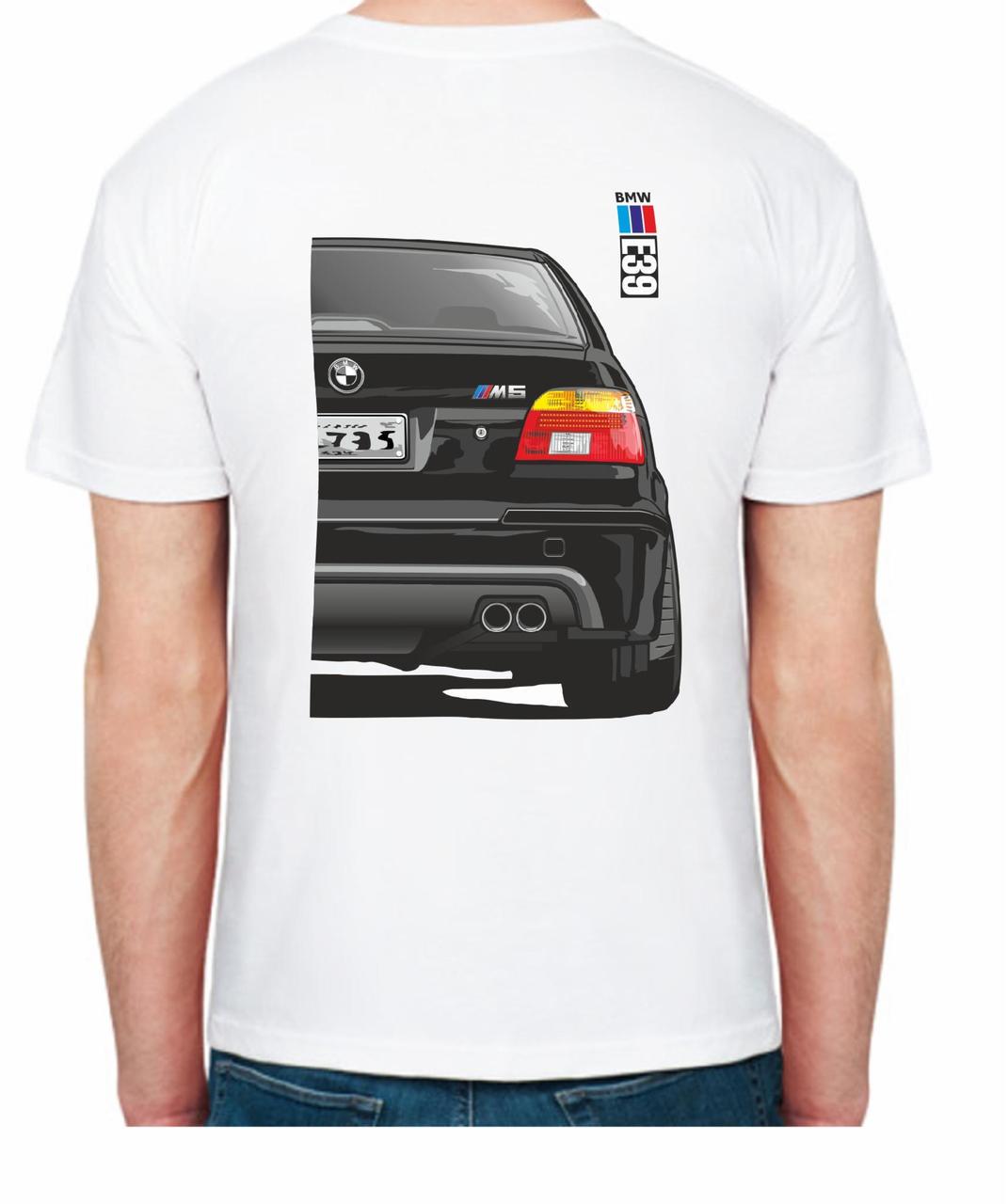 Футболка мужская Avtolife BMW E39 MotorSport ver2 FR 517339 L Белый (2494944341) - фото 2 Футболка мужская Avtolife BMW E39 MotorSport ver2 FR 517339 L Белый (2494944341) - фото 2