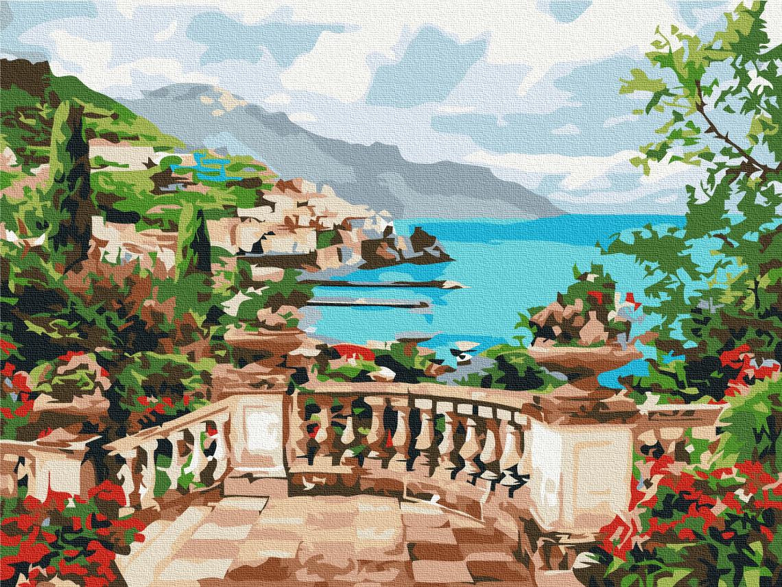 Картина по номерам Brushme Премиум Вид на море 40x50 см (PBS53740)