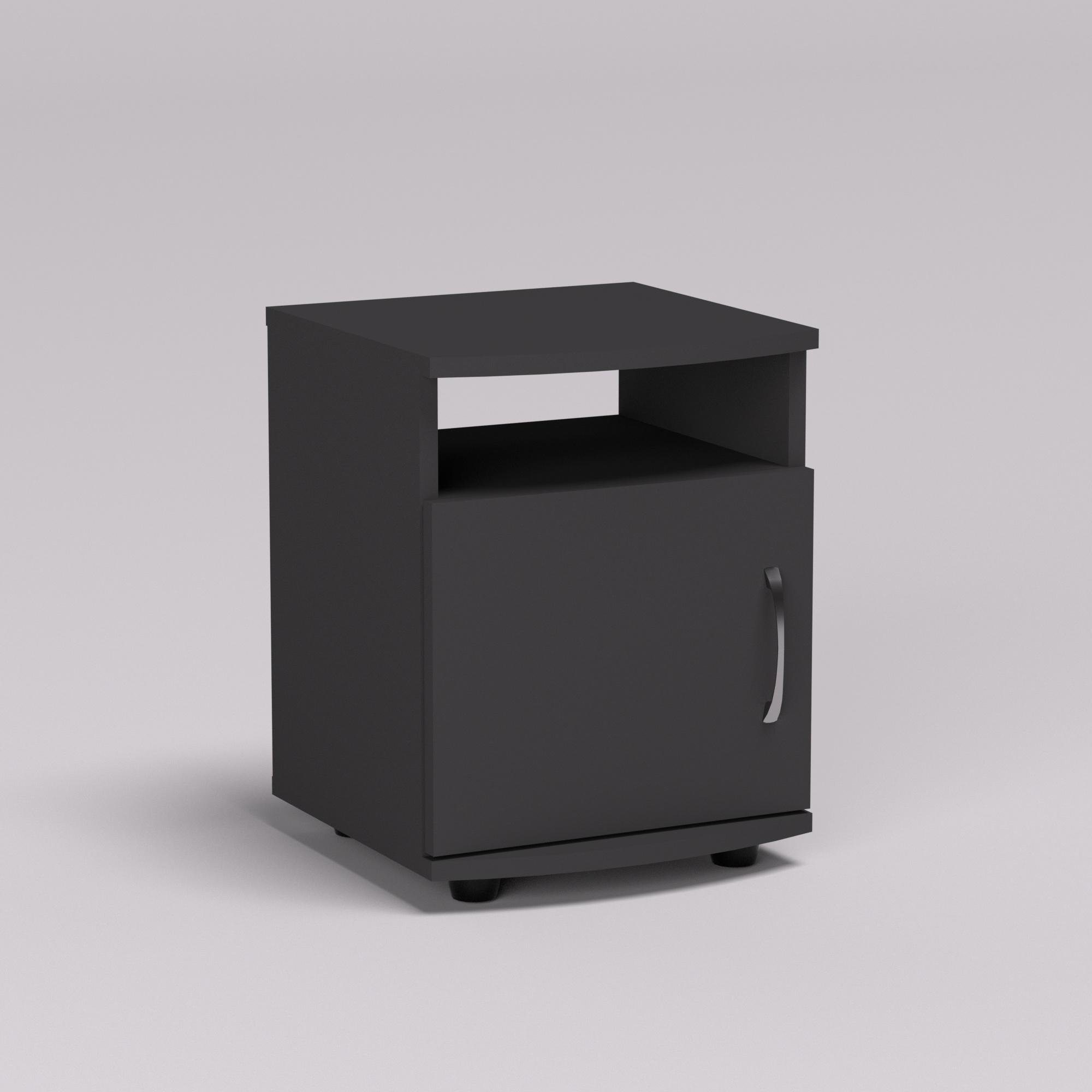 Тумба прикроватная V-2 350х350х450 мм Антрацит (22871)