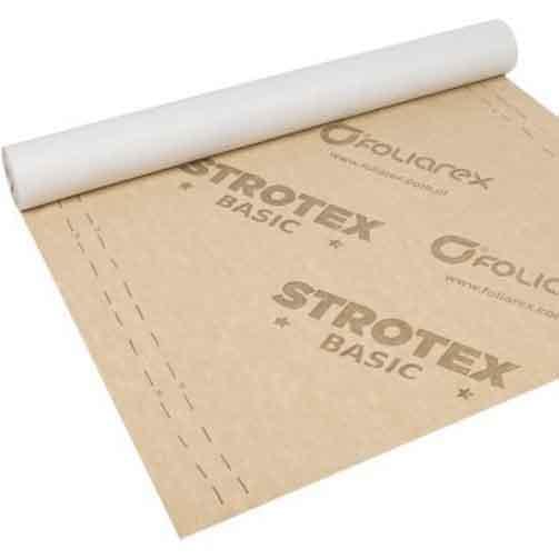 Мембрана супердиффузионная Foliarex Strotex 1300 Basic 115 г 75 м.кв (22876514) Мембрана супердиффузионная Foliarex Strotex 1300 Basic 115 г 75 м.кв (22876514)