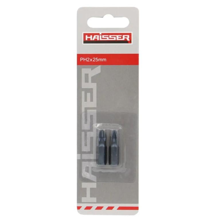 Бита магнитная Haisser 118512 PH2x25мм 2 шт.