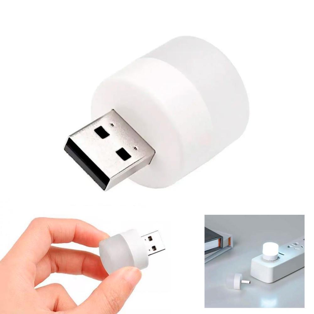 Лампа-фонарь портативная светодиодная 1 W USB Light холодный - фото 4