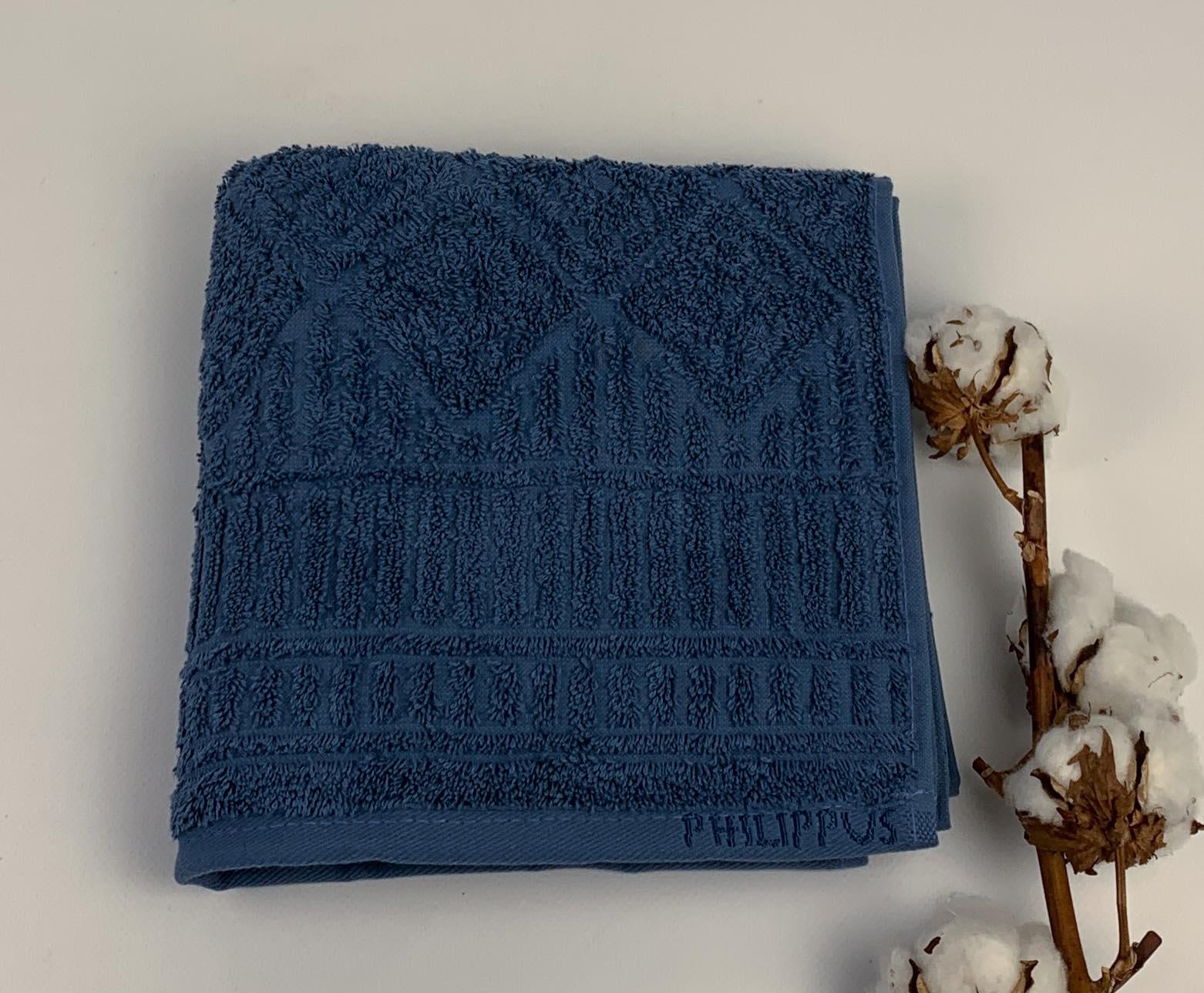 Полотенце Philippus Platinum Cotton Manila E991 50x90 см Синий (CN30972)