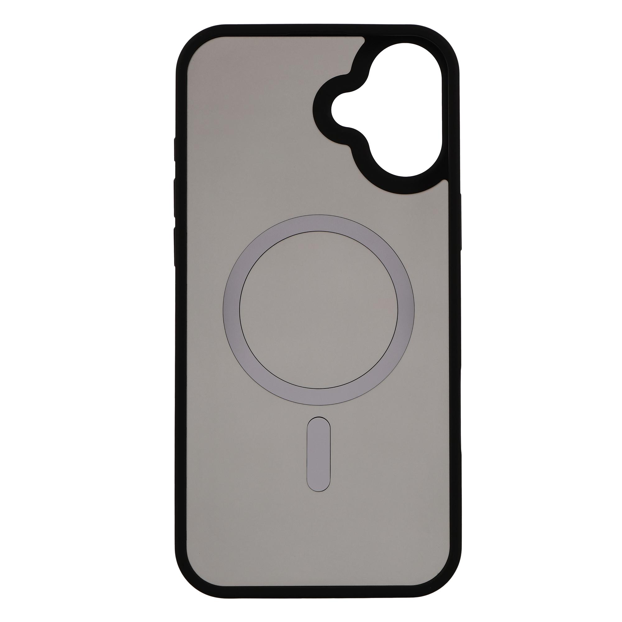 Чехол для телефона 2E Basic для iPhone 16 Plus Soft Touch MagSafe Cover Черный (2E-IPH-16PL-OCLS-BK) - фото 2 Чехол для телефона 2E Basic для iPhone 16 Plus Soft Touch MagSafe Cover Черный (2E-IPH-16PL-OCLS-BK) - фото 2