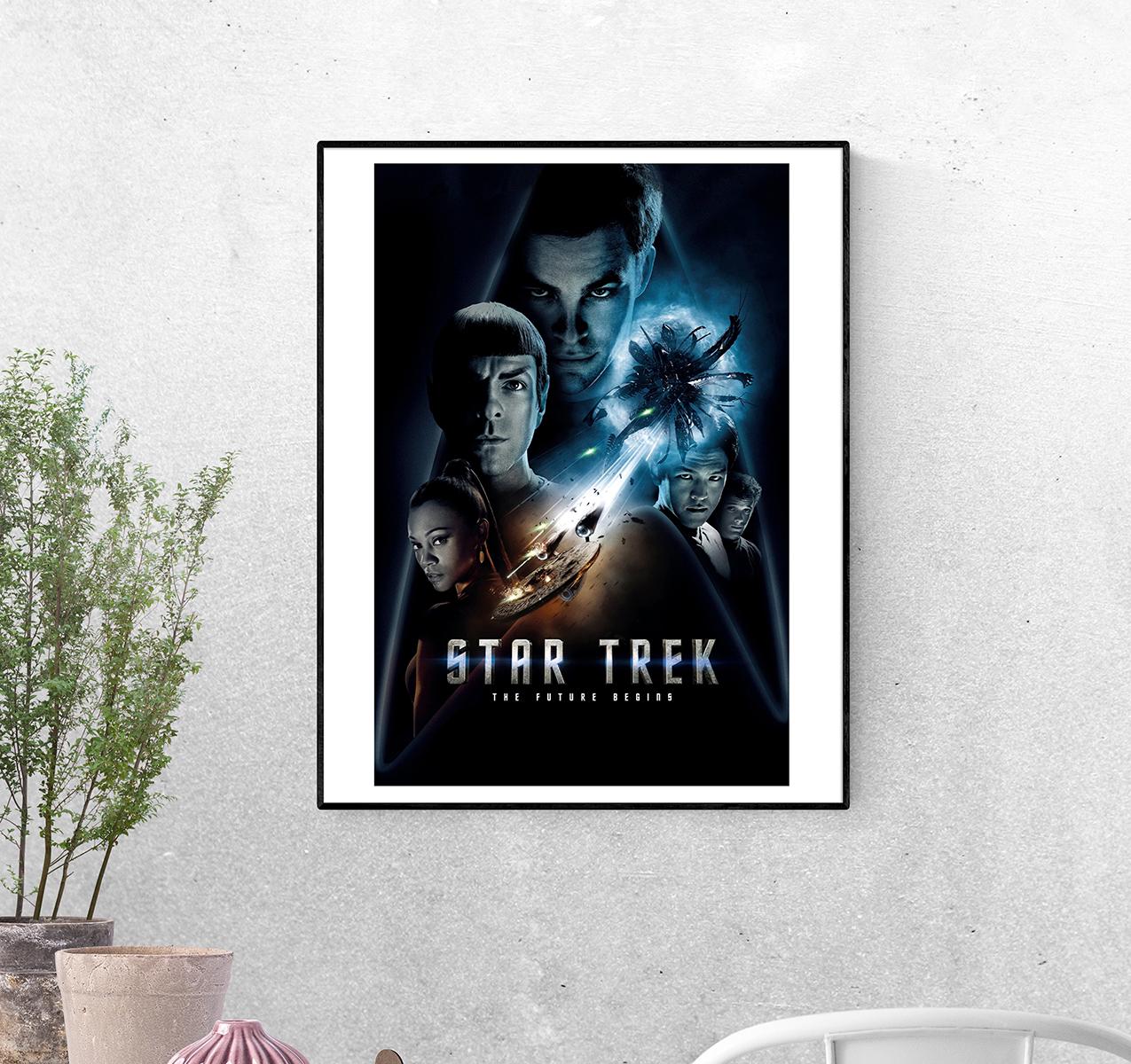 Постер Звёздный путь 2009 г. Режиссёр Джеффри Джейкоб Абрамс формат А-2 (Afisha2049010_Poster)