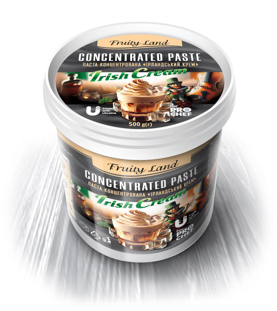 Паста концентрированная Fruityland Ирландский крем 500 г
