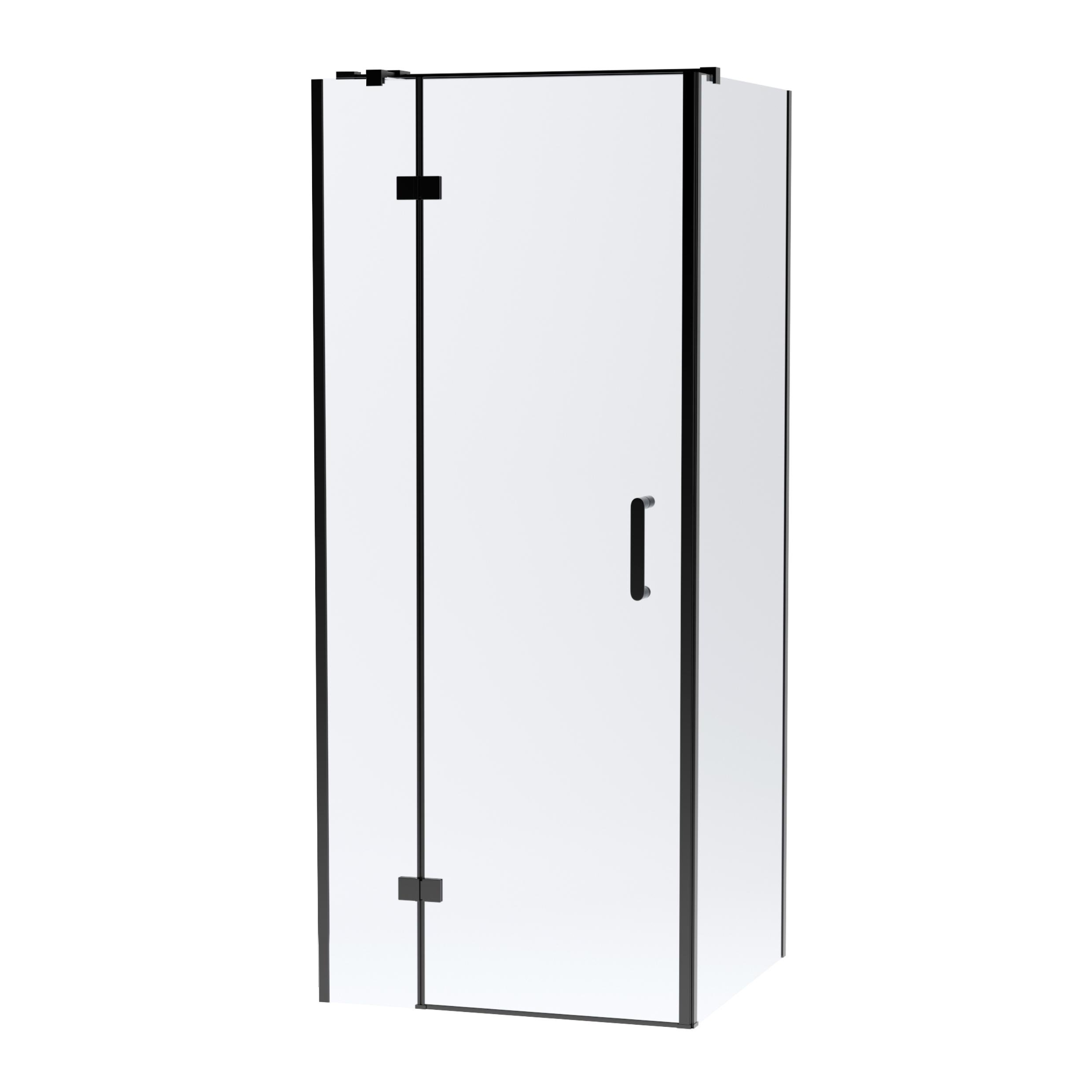 Душевая кабина VOLLE Sota 1038.124503 90x90x200 см профиль Черный (236434)