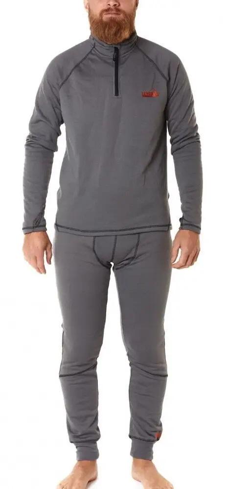 Термобілизна флісова Norfin WINTER LINE GRAY 1/2-й шар XXL (3036005-XXL) - фото 2