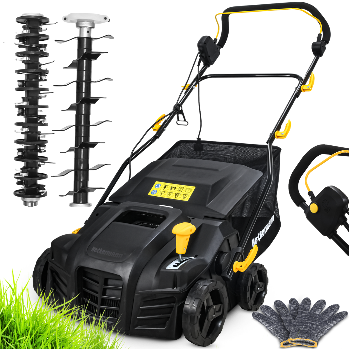 Електричний скарифікатор аератор Heckermann SVWA20 400 мм 55 л - фото 5 Електричний скарифікатор аератор Heckermann SVWA20 400 мм 55 л - фото 5