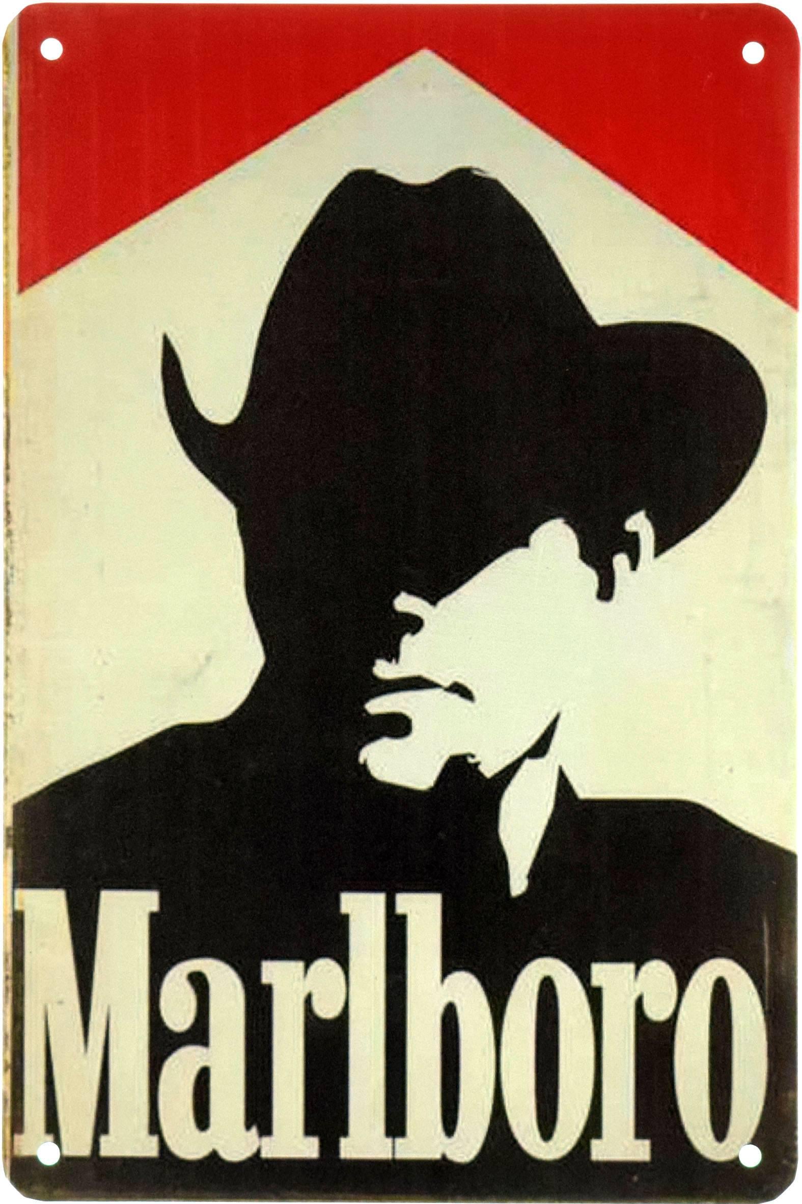 Табличка металлическая Мальборо/Marlboro 20x30 см