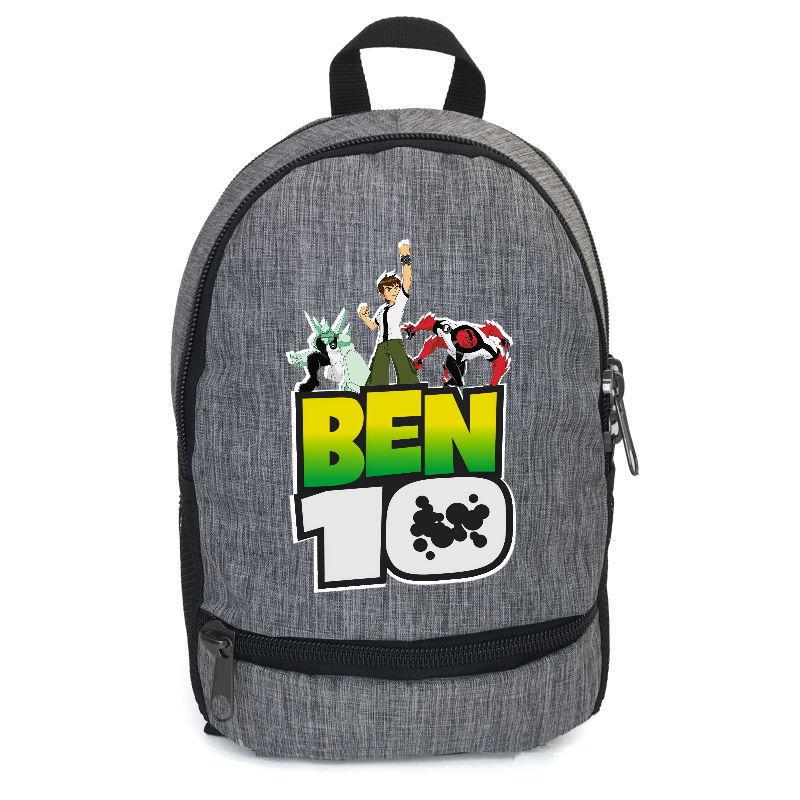 Школьный рюкзак подростковый Cappucino Toys с принтом Ben 10 BTN 006-grey 12,5 л Серый (1644581925)