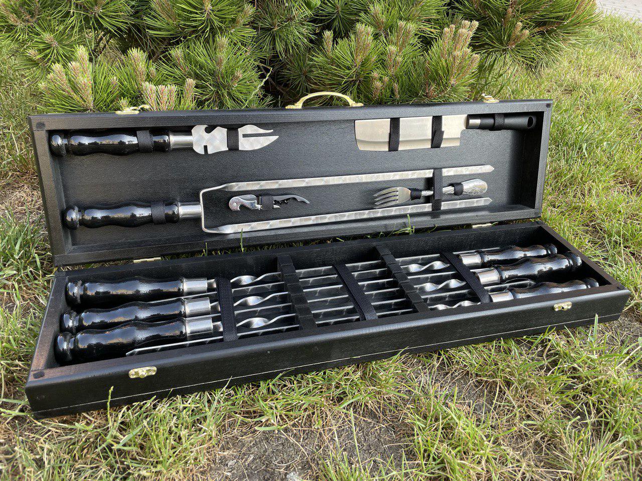 Набор шампуров в кейсе Grill Box 7 S1