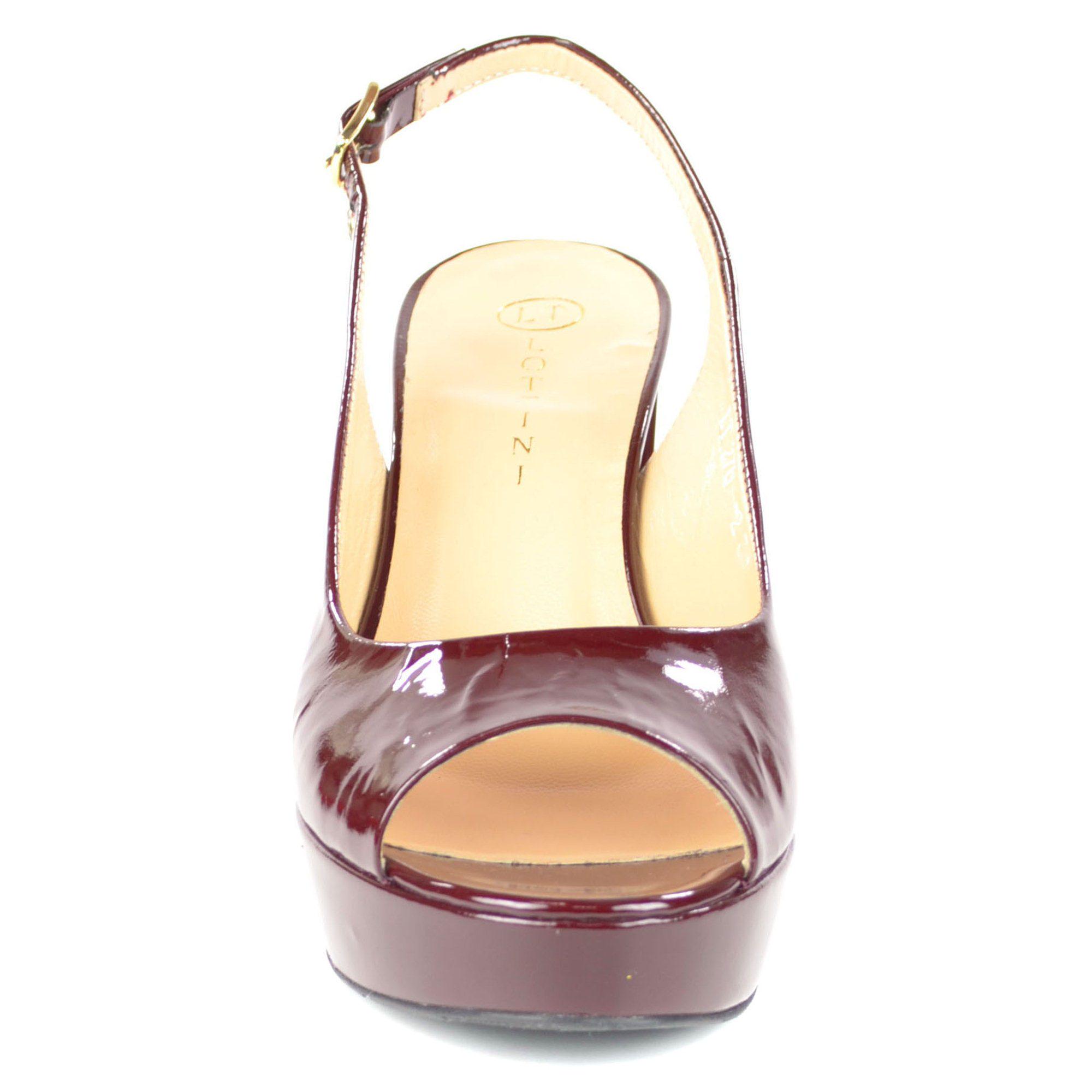 Босоножки женские летние Lottini р. 37 Бордовый (07973-37) - фото 9