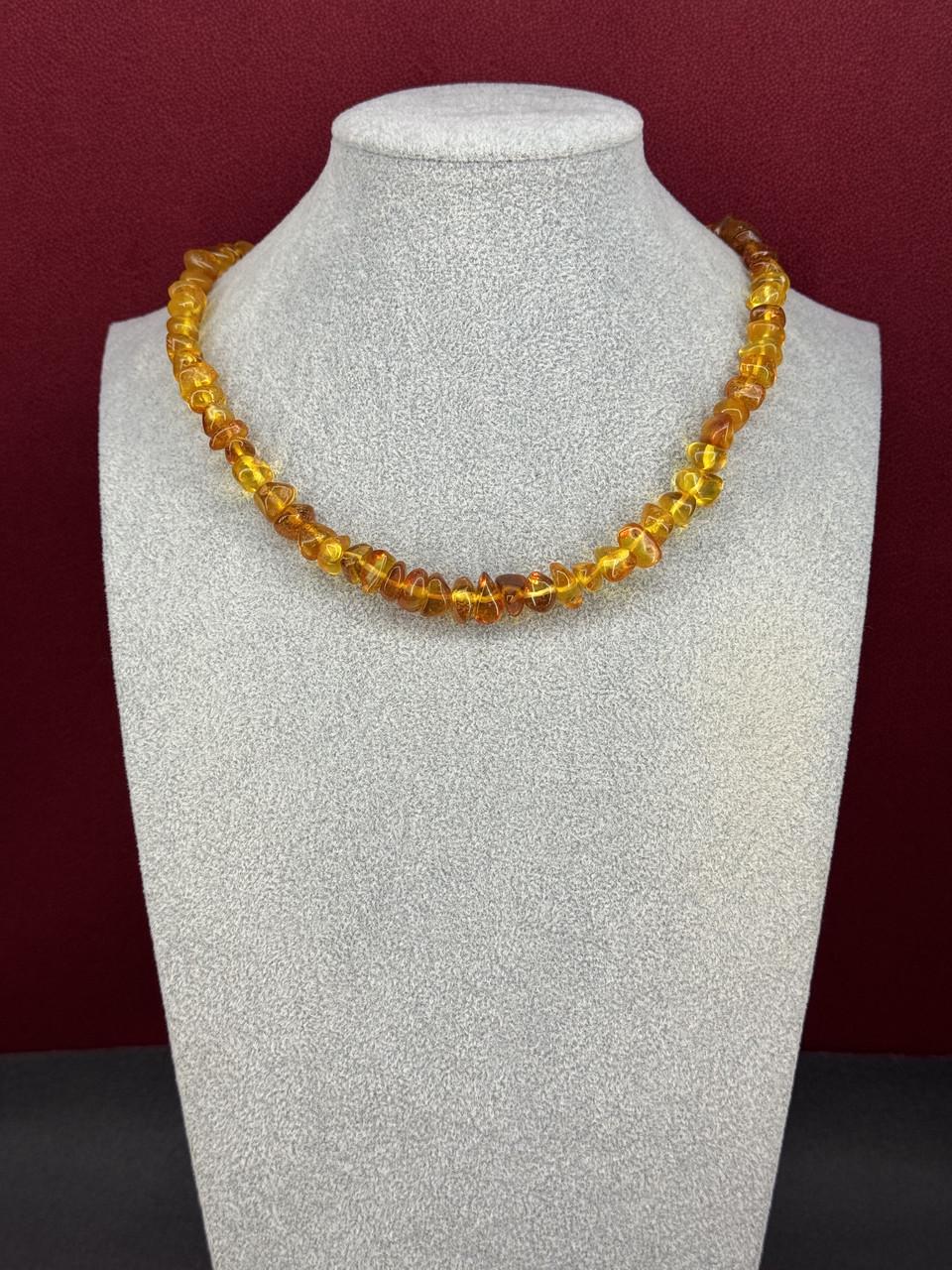Бусы из янтаря лечебные 45 см (н-709)