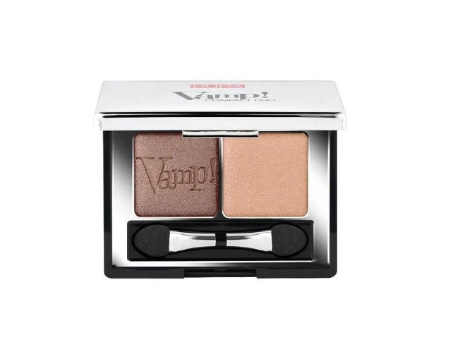 Тени для глаз двойные компактные Pupa Vamp! Compact Duo 004 2,2 г (2219923397)