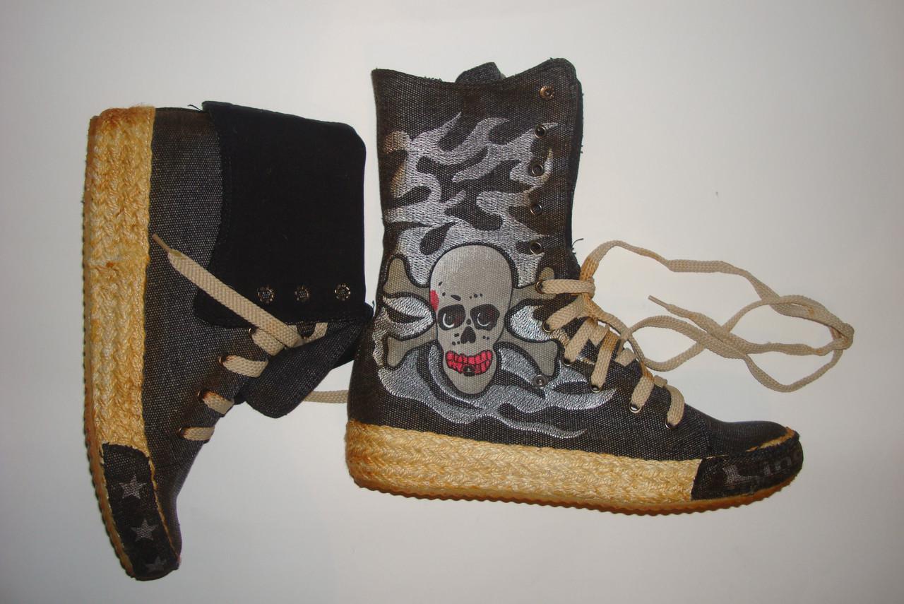 Кеди жіночі Linda р. 39 25 см Чорний (2325135899) - фото 2 Кеди жіночі Linda р. 39 25 см Чорний (2325135899) - фото 2