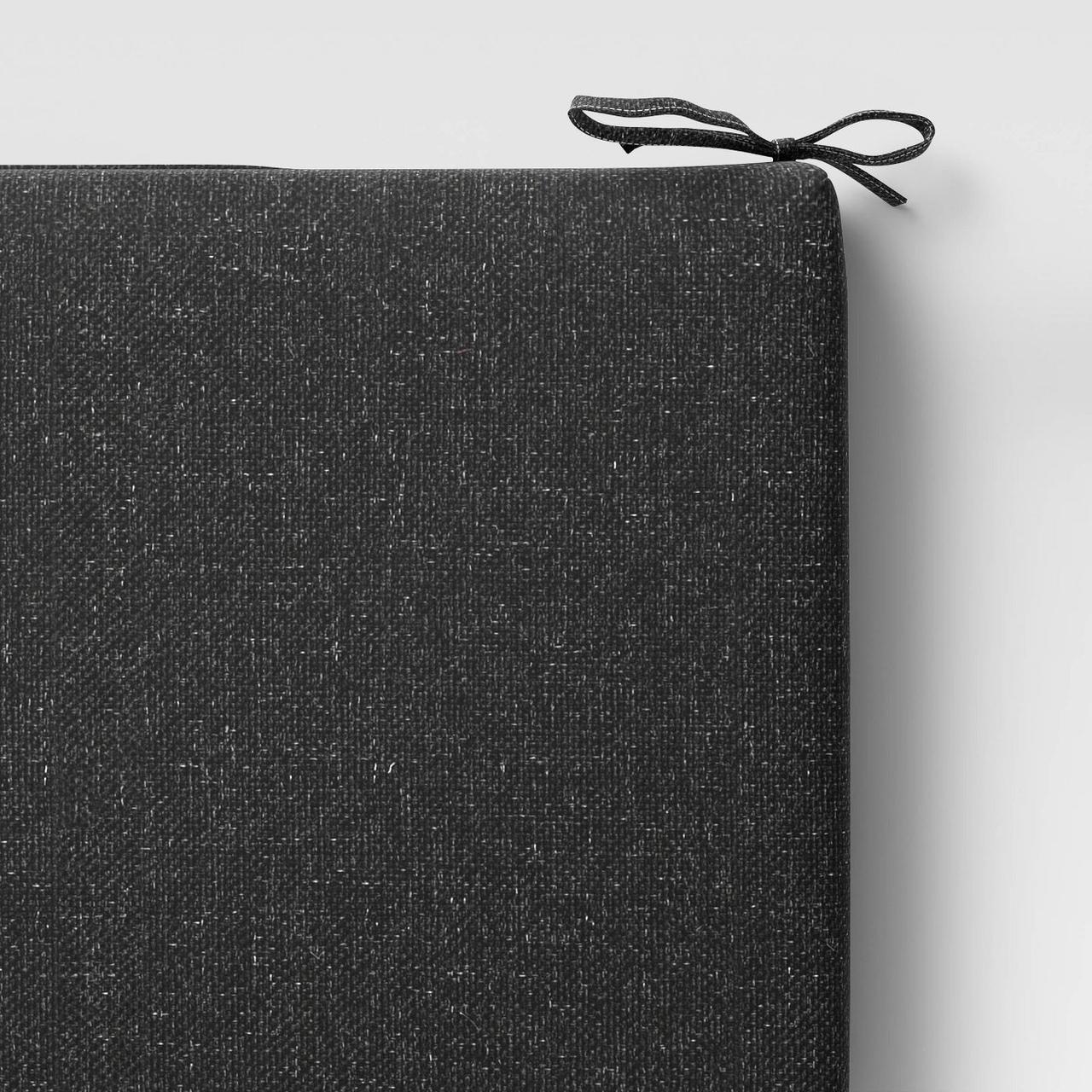 Подушка на стул/скамейку BIG YETI 45x5x45 см квадратная ткань хлопок Черный (1507122739) - фото 3 Подушка на стул/скамейку BIG YETI 45x5x45 см квадратная ткань хлопок Черный (1507122739) - фото 3