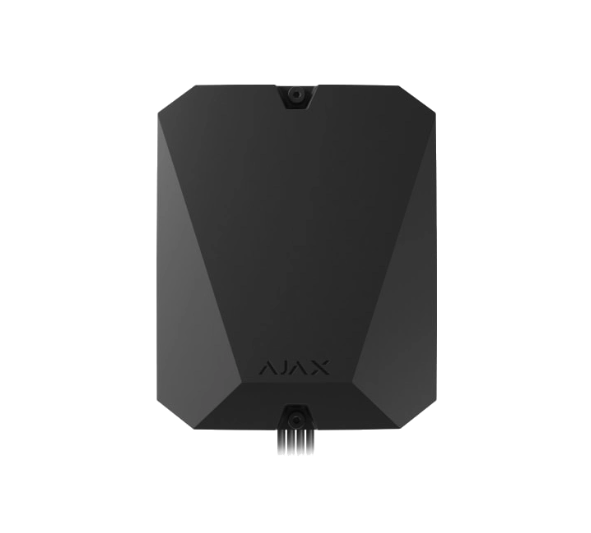 Модуль для подключения проводных датчиков Ajax MultiTransmitter Fibra проводной трансмиттер 18 зон интеграции Black (6b27aea6)