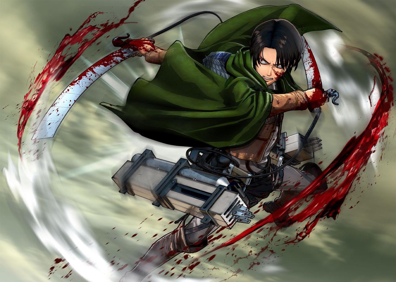 Картина GeekLand Attack on Titan атака леви (AT 09.045)