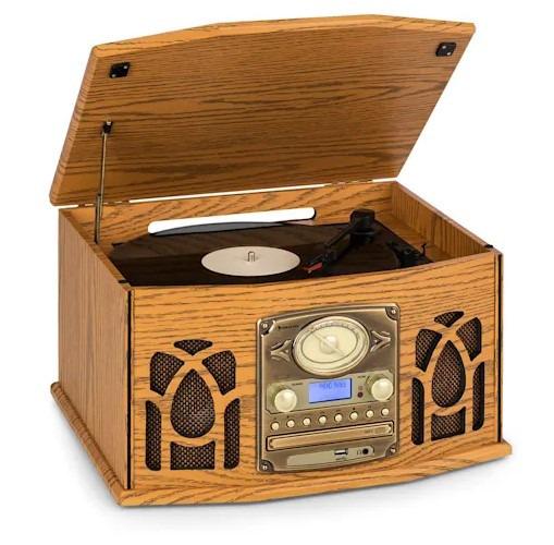 Програвач вінілу Auna NR-620 DAB (10033711) Програвач вінілу Auna NR-620 DAB (10033711)