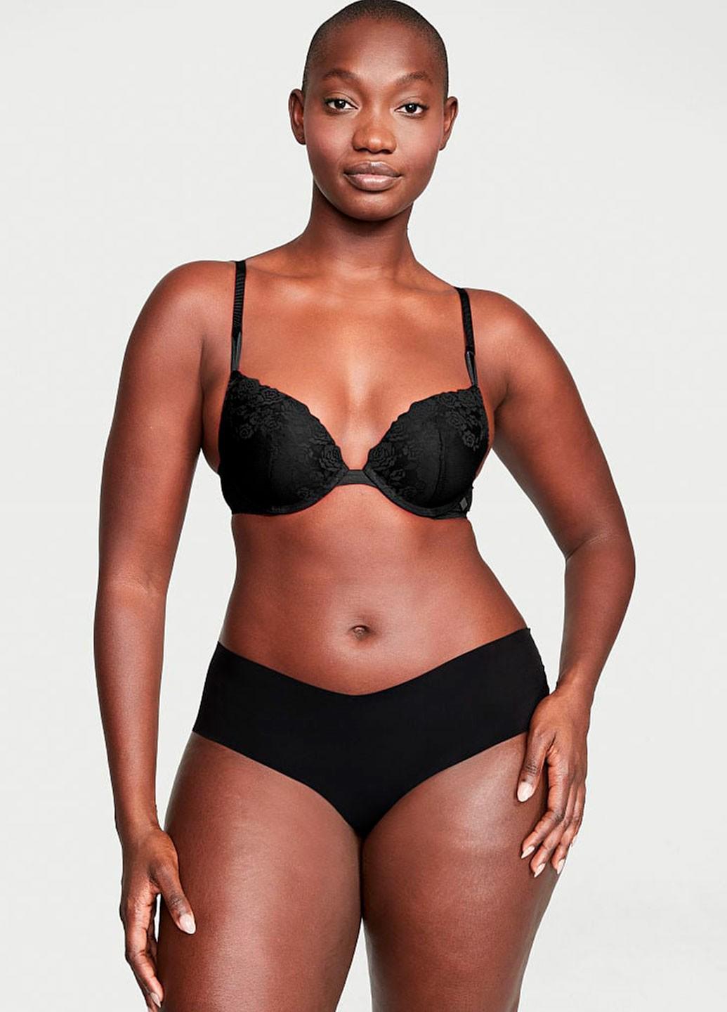 Женские трусы Victoria's Secret 7000R00233839QB4M M Черный (63678135)