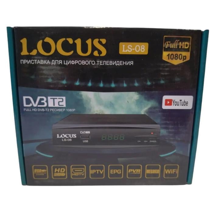 Приставка для цифрового телебачення LOCUS LS-08-MINI Wi-Fi DVB-C/T2 (SCL-T2.) - фото 7