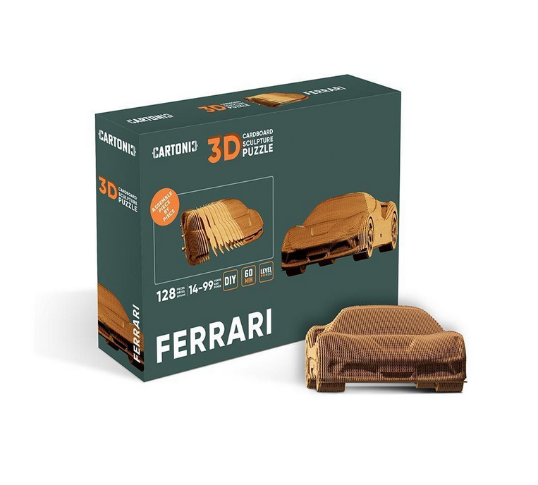 Пазл-конструктор картонний Cartonic 3D Puzzle Ferrari (2313535009)