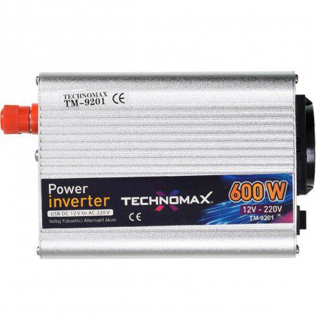 Инвертор напряжения Technomax 600W 12 В-220 В - фото 2 Инвертор напряжения Technomax 600W 12 В-220 В - фото 2