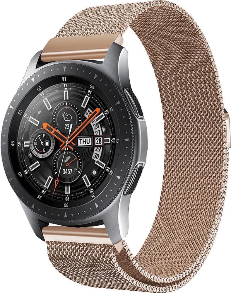 Ремешок Миланская петля Milano Galaxy Watch 46 мм Rose Gold (19329) Ремешок Миланская петля Milano Galaxy Watch 46 мм Rose Gold (19329)
